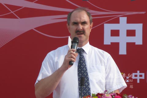 博世汽车柴油系统股份有限公司市场部总监Mr. Stefan Frantz致辞