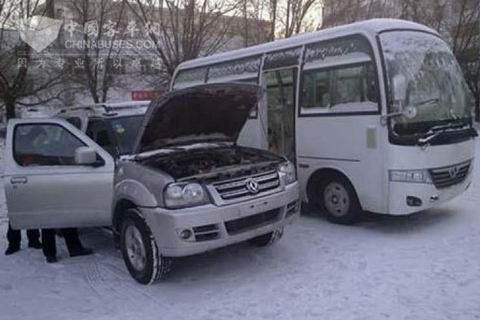 朝柴再赴黑河拉开高寒标定试验序幕