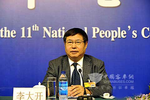 全国人大代表、陕西法士特集团公司董事长李大开