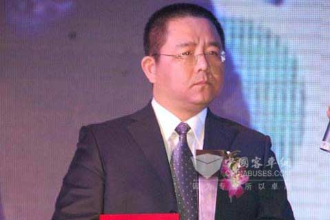 潍柴动力股份有限公司代表张军先生现场发表获奖感言