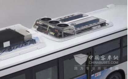 公交车用的电装新型空调系统