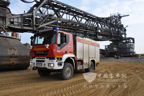 依维柯Trakker 190建筑用车装配艾里逊3200系列带缓速器的变速箱