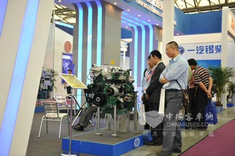 锡柴参加2010上海客车展