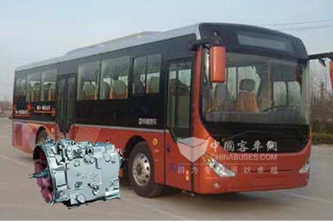  LCK6103G-5客车和QJ805变速器