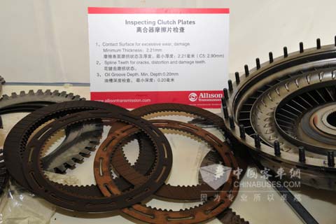 离合摩擦片检查