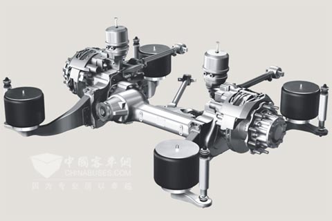 采埃孚门式桥 AV 132 使全车得以采用低地板设计