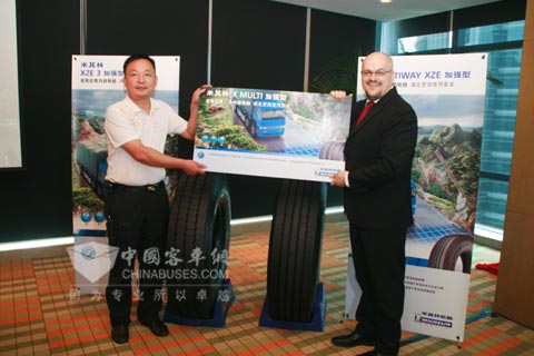 米其林成功地将创新的轮胎技术应用于加强型轮胎产品