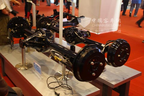 曙光车桥展出产品