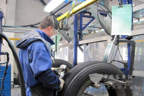米其林翻新轮胎生产工厂