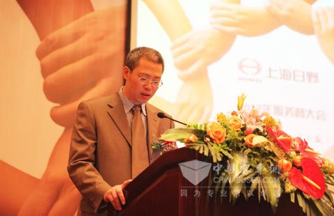 上海日野营业部部长孙钢欣