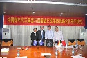 威巴克与青年客车携手打造精品客车