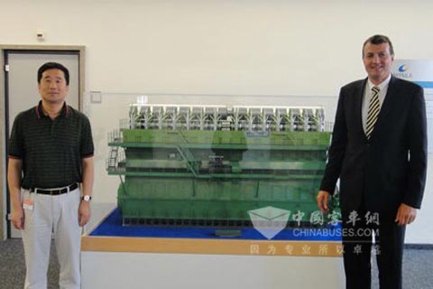 玉柴董事主席拜访瓦锡兰低速机总裁