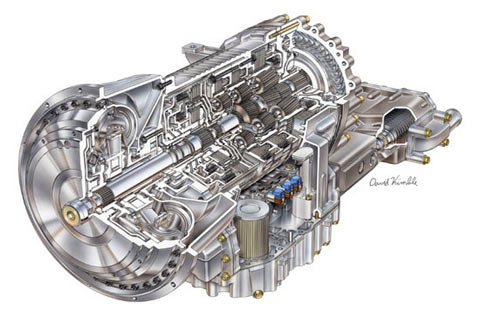 适用于客车的艾里逊T375型号变速箱