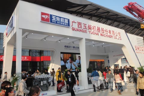 玉柴展台—2012上海宝马展