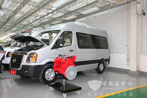 装配康明斯ISF发动机的曙光瑞途