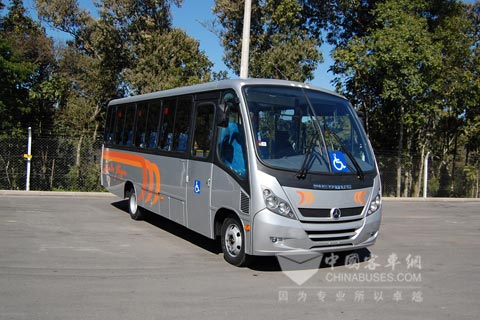 装配艾里逊2100系列全自动变速箱的梅赛德斯奔驰LO915客车