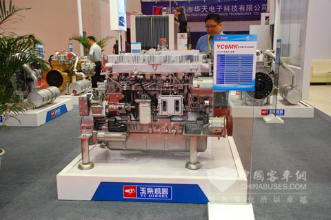 备受用户青睐的玉柴YC6MK-40发动机