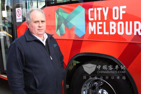 Driver Coastal 的车站经理 Peter Sinclair 