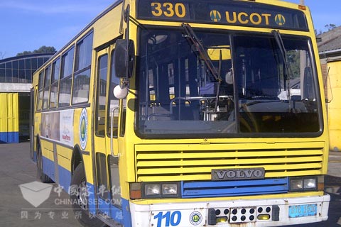 配置艾里逊MT647变速箱的沃尔沃B58 E客车