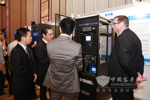 伊顿向现场嘉宾展示如何通过自身成功的解决方案影响数据中心的设计发展