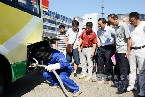 合肥公交LNG车辆使用培训