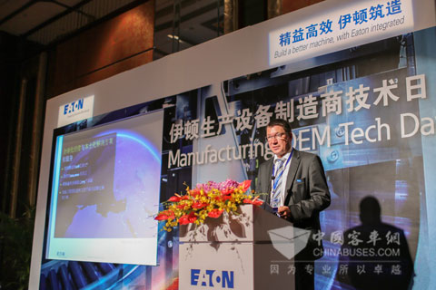 伊顿制造业OEM全球市场总监Burkhard Balz先生