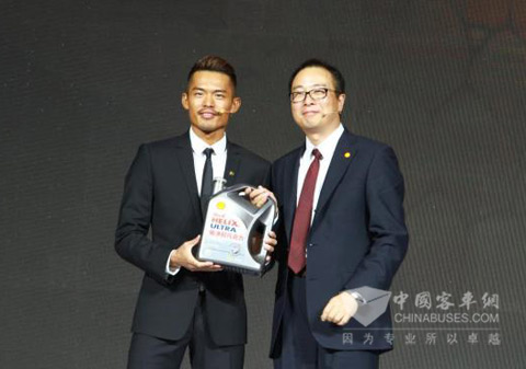  林丹正式出任壳牌超凡喜力的全新品牌代言人