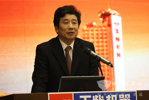 玉柴股份董事长晏平发表致辞