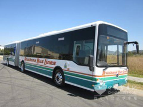 18米长百路佳城市之星铰接式客车