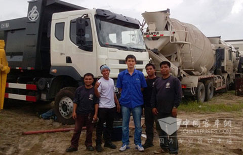 潍柴部分海外员工合影