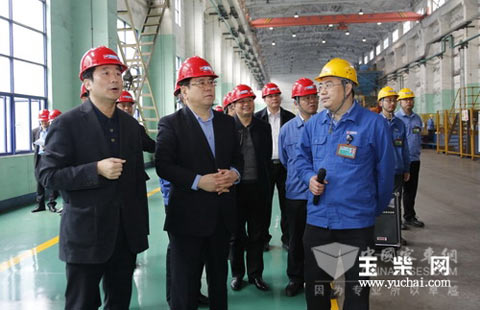 玉林市委书记王凯到玉柴调研