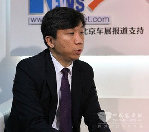 米其林中国副总裁于航接受采访