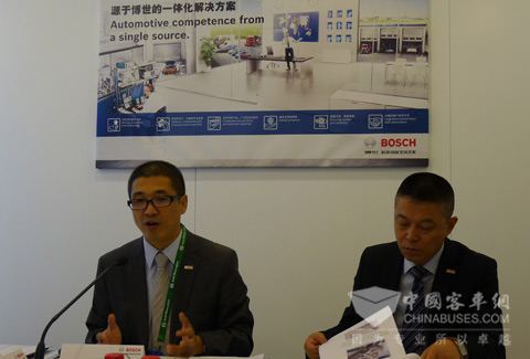 博世柴油系统中国区总裁王伟良接受采访