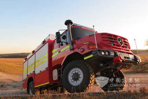 重型救援车装配艾里逊全自动变速箱