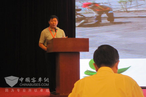 陈杰总经理发表主题演讲