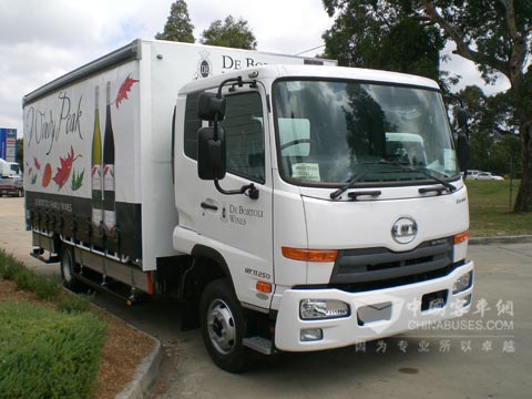 德保利酒庄添置了两台装配艾里逊全自动变速箱的UD卡车