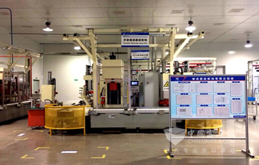 法士特缓速器生产线现场