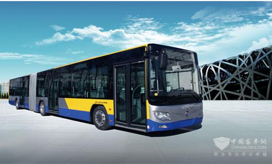 搭载艾里逊变速器的福田公交车