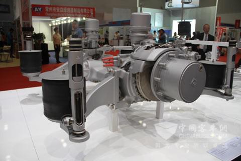 采埃孚AVE130低地板轮边电驱动车桥