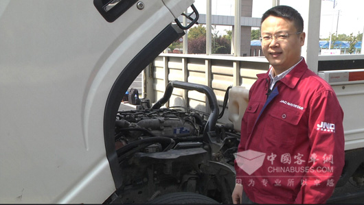 江淮纳威司达性能开发部技术专家王运涛