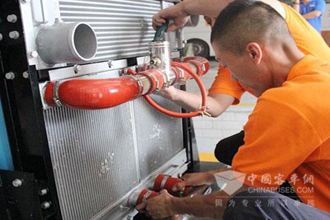 驿力科技“全国水箱换装竞赛”沈阳站活动现场