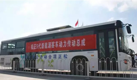 参观搭载松正5代动力传动总成样车