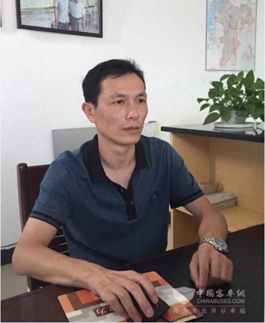 湖南汨罗途安校车有限公司总经理胡志敏