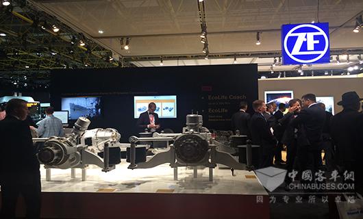 比利时展采埃孚展台